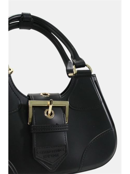 Flat Circle handbag MARC ELLIS | FLAT CIRCLE.BLK/LIGHT GOLD